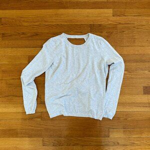 Open Back Sweatshirt